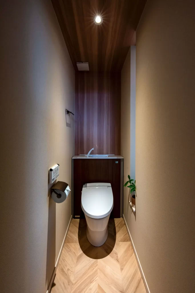 月が丘モデルハウス 2階トイレ