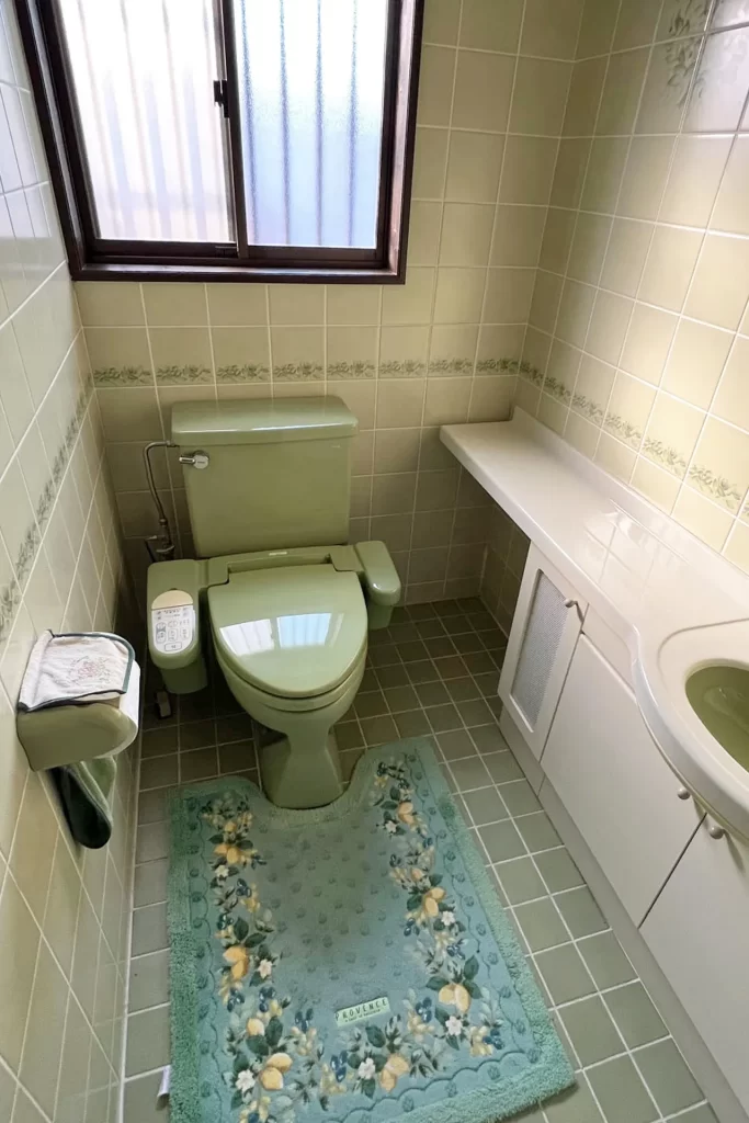 月が丘モデルハウス1階トイレBefore