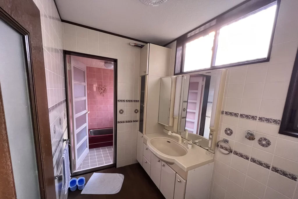 月が丘モデルハウス 洗面所Before