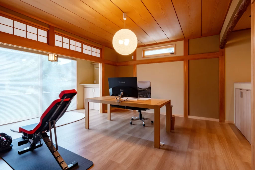 月が丘モデルハウス 書斎