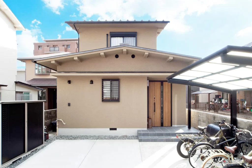 築50年木造2階建て 外観 アフター｜合同会社曉